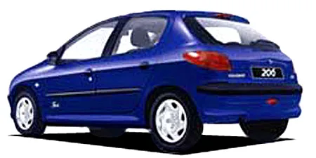 Peugeot 206 STYLE (T1KFW / T1NFU)