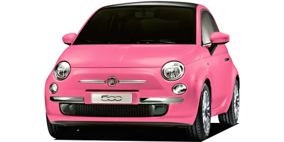 Fiat 500 PINK! (31212)
