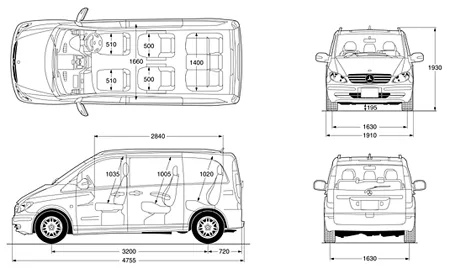 Mercedes Benz Viano 3.2 AMBIENTE (639811)