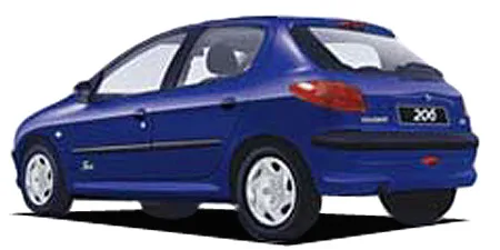 Peugeot 206 STYLE (T1KFW / T1NFU)