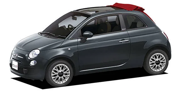 Fiat 500C TETTO ROSSO (31212)