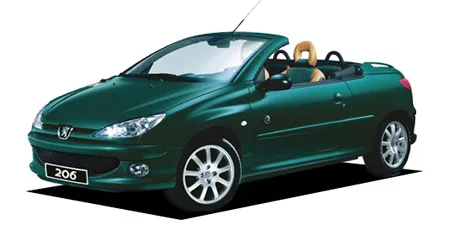 Peugeot 206 CC ROLAND GARROS (A206CC)