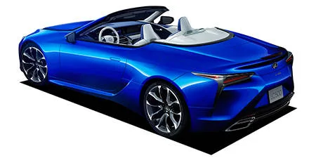 Lexus LC500 CONVERTIBLE SPECIAL EDITION STRUCTURAL BLUE (URZ100)