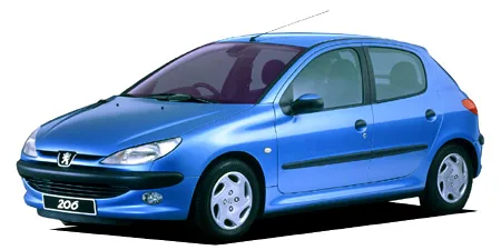 Peugeot 206 XT LIMITED (T1KFW / T1NFU)