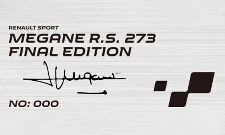 Renault Megane SPORT 273 PACK SPORT (DZF4R)