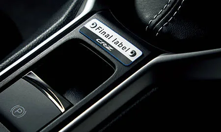 Honda Crz ALPHA FINAL LABEL (ZF2)