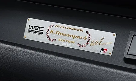 Toyota GR Yaris RZ HIGH PERFORMANCE KALLE ROVANPERA EDITION (GXPA16)