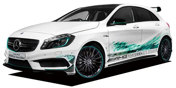 Mercedes Benz Aclass A45 AMG 4MATIC PETRONAS GREEN EDITION (176052)