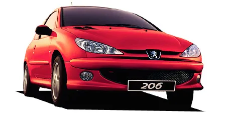 Peugeot 206 SERIE SPECIAL (T1KFW / T1NFU)