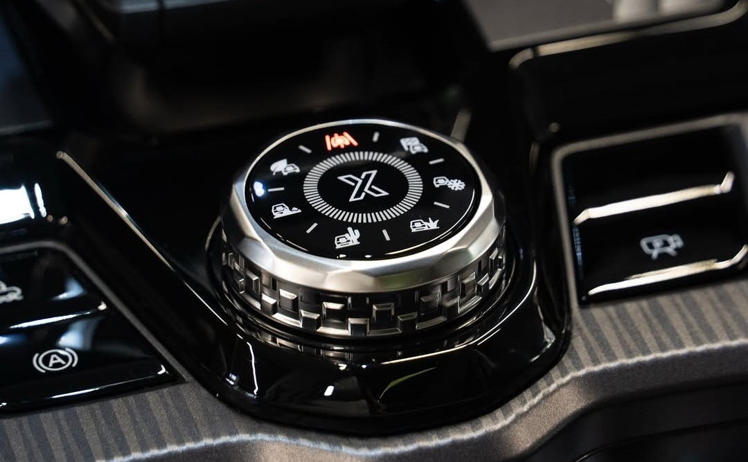 режимы полного привода XWD в Jetour T1