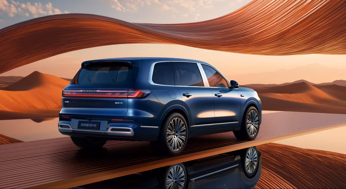 Geely Galaxy M9 успешно завершил высокотемпературные испытания в самой жаркой точке Китая