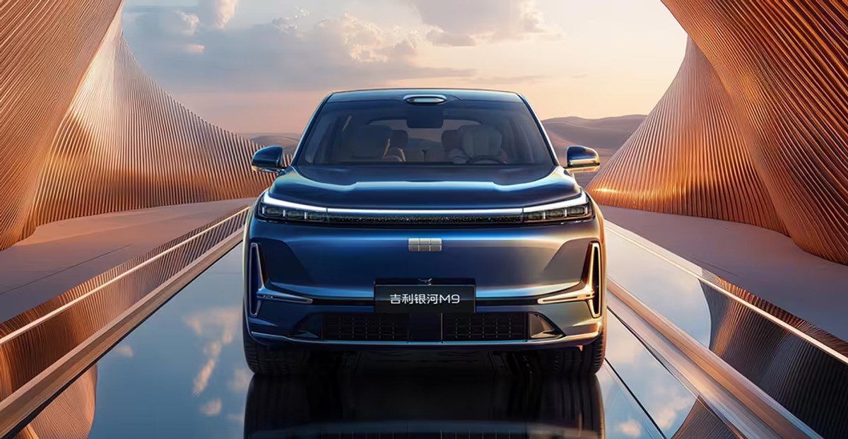 Гибридный кроссовер Geely Galaxy M9 получил максимальную оценку электробезопасности в Китае