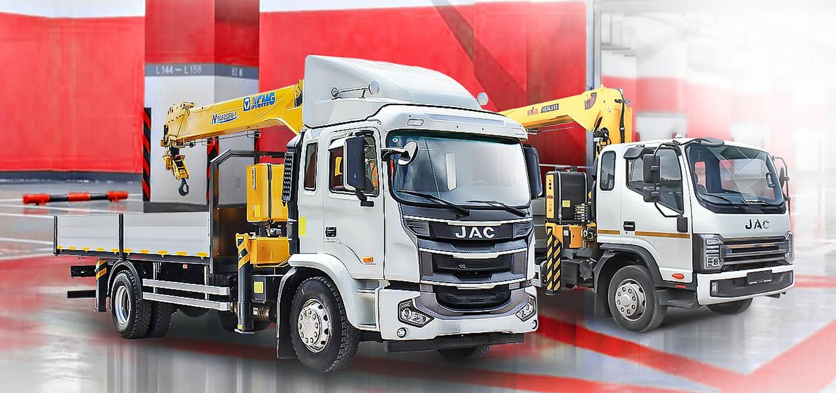 Краны манипуляторы (КМУ) на шасси JAC в наличии по СПЕЦЦЕНЕ!