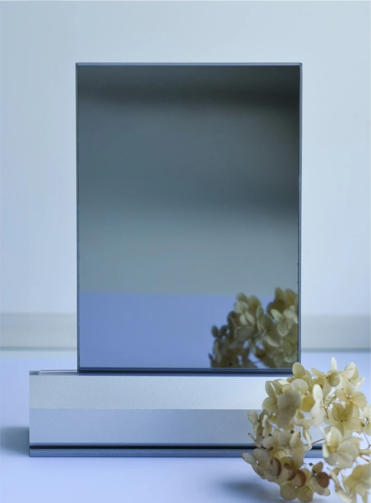 Стекло для перегородки — Mirror Grey