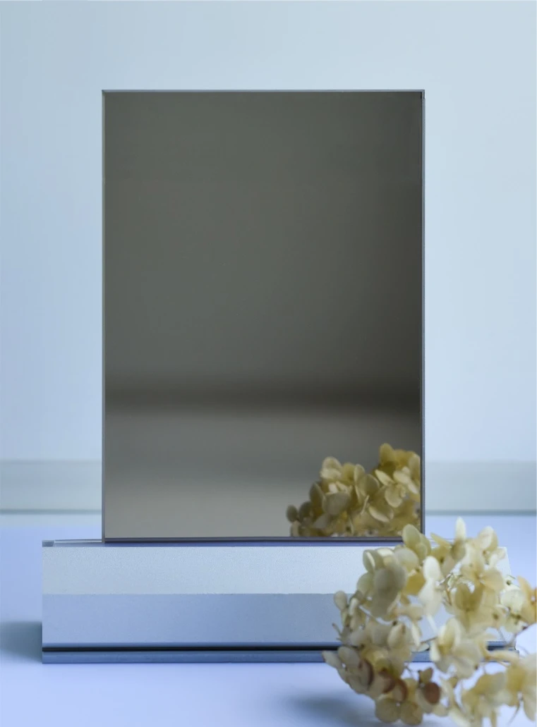 Стекло для перегородки — Mirror Bronze