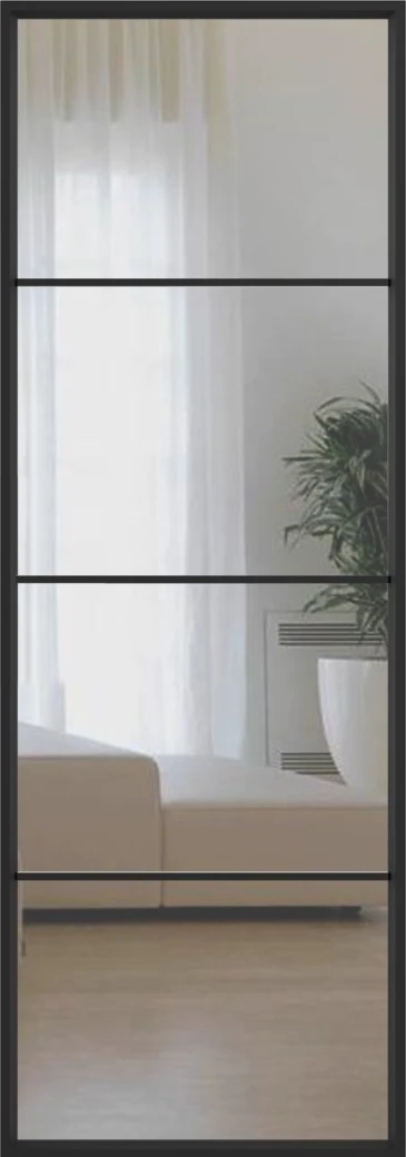 Алюминиевая перегородка R23