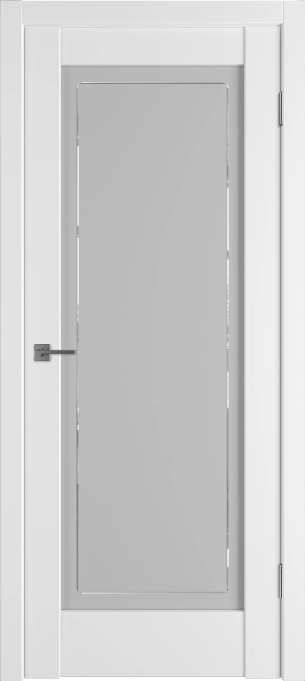 Иннова 01С Кристалл стекло — Шёлковый белый