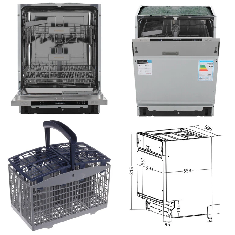 Встраиваемая посудомойка Thomson DB30L52I03 60 см