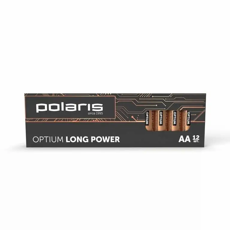 Батарейки щелочные Polaris PB АА OPTIUM 1.5В