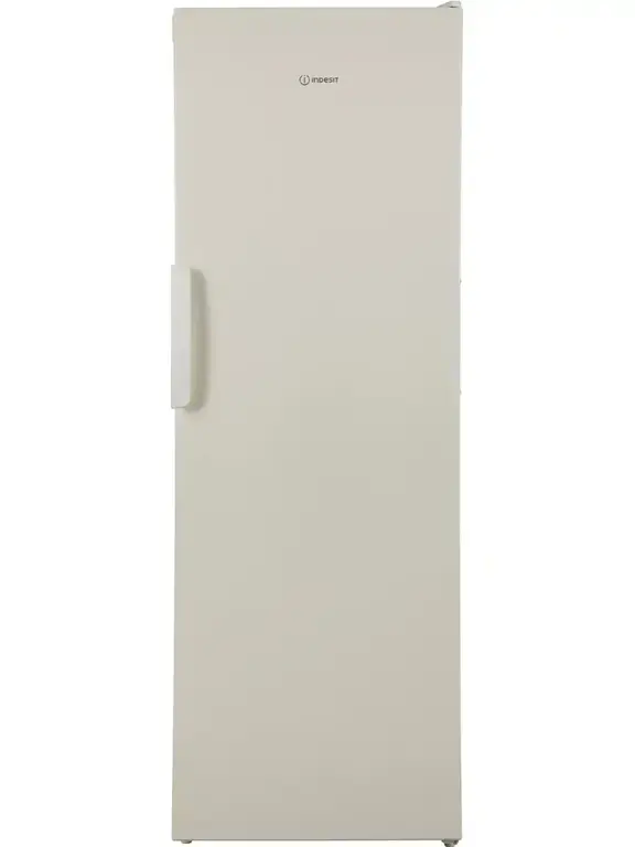 Морозильная камера Indesit DFZ 5175 E, No Frost, бежевый, 181 см