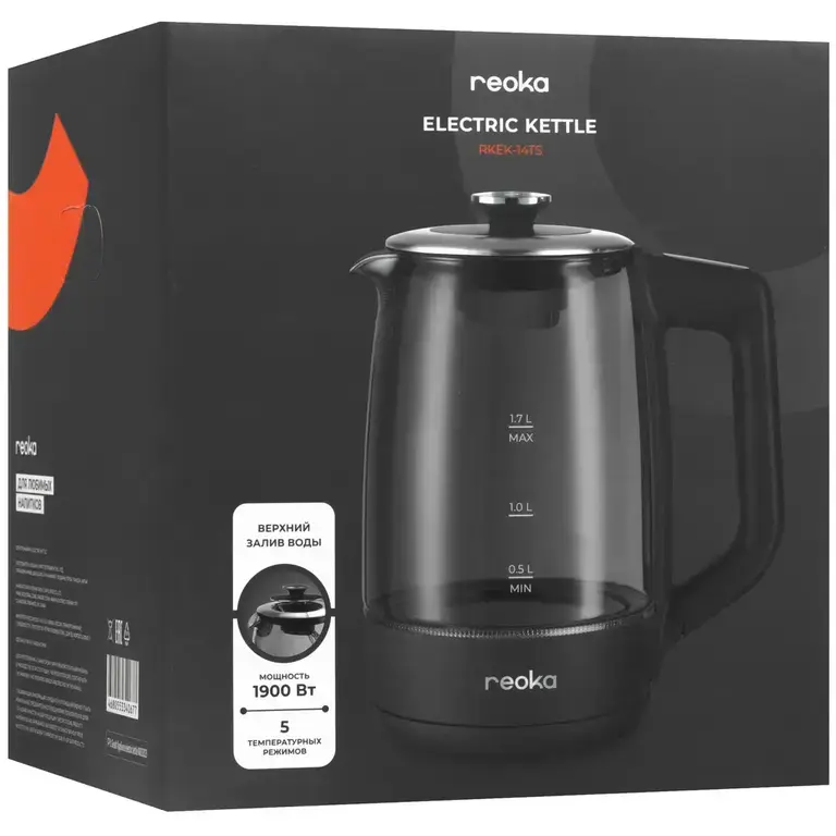 Электрочайник Reoka RKEK-14TS