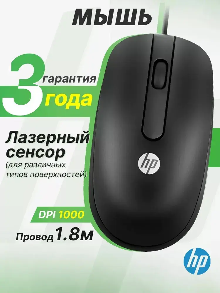 Мышь компьютерная проводная HP MOFYUO MSU1158