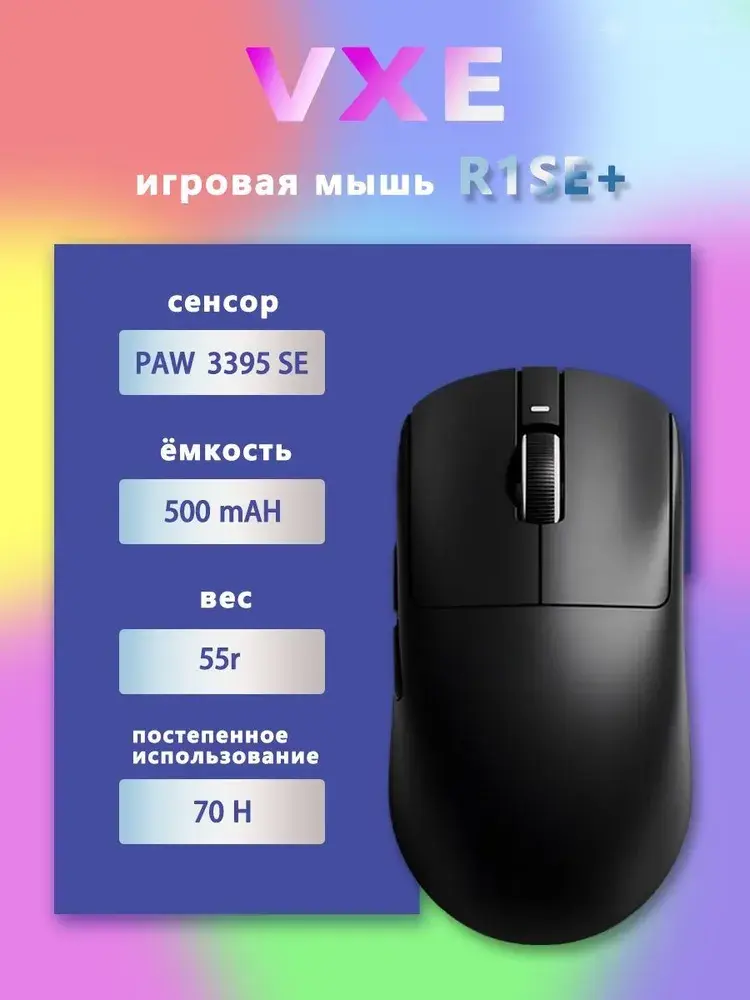 Игровая мышь беспроводная Dragonfly R1 SE+