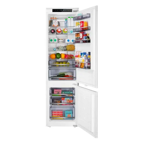 Встраиваемый холодильник комби Maunfeld MBF19354NFWGR LUX Inverter