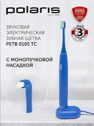 Электрическая зубная щетка звуковая Polaris PETB 0105 TC