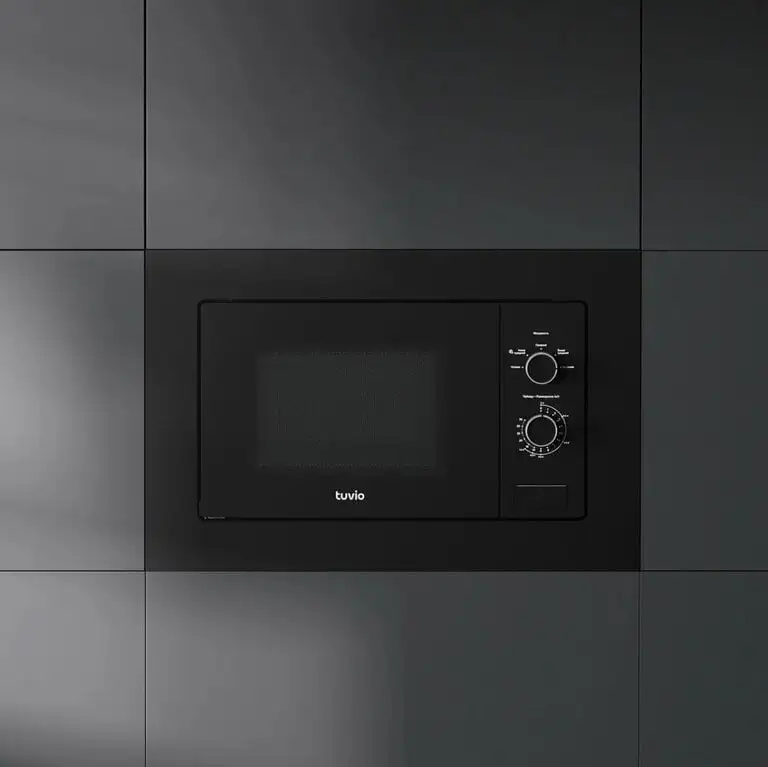 Встраиваемая микроволновая печь Tuvio MB20SMS8B11 с функцией разморозки