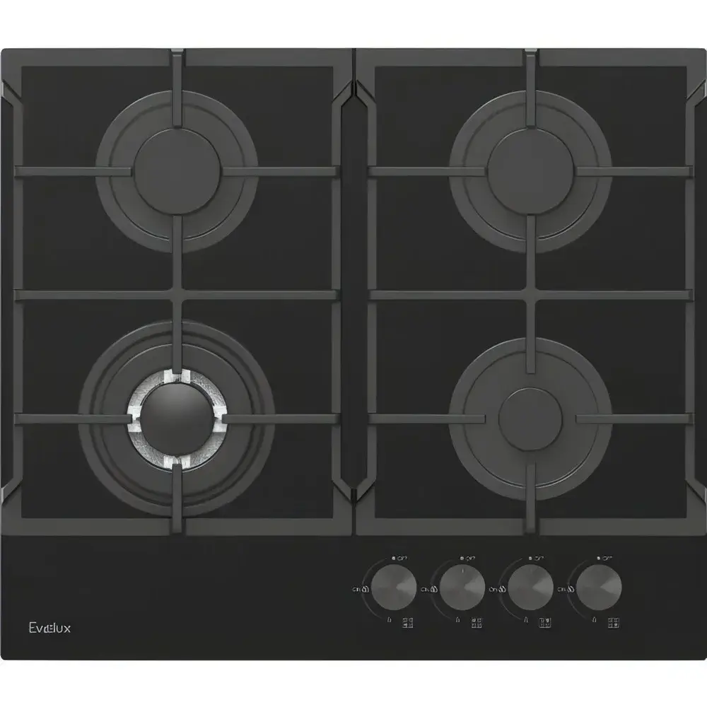 Встраиваемая газовая панель независимая Evelux HEG 675 BG