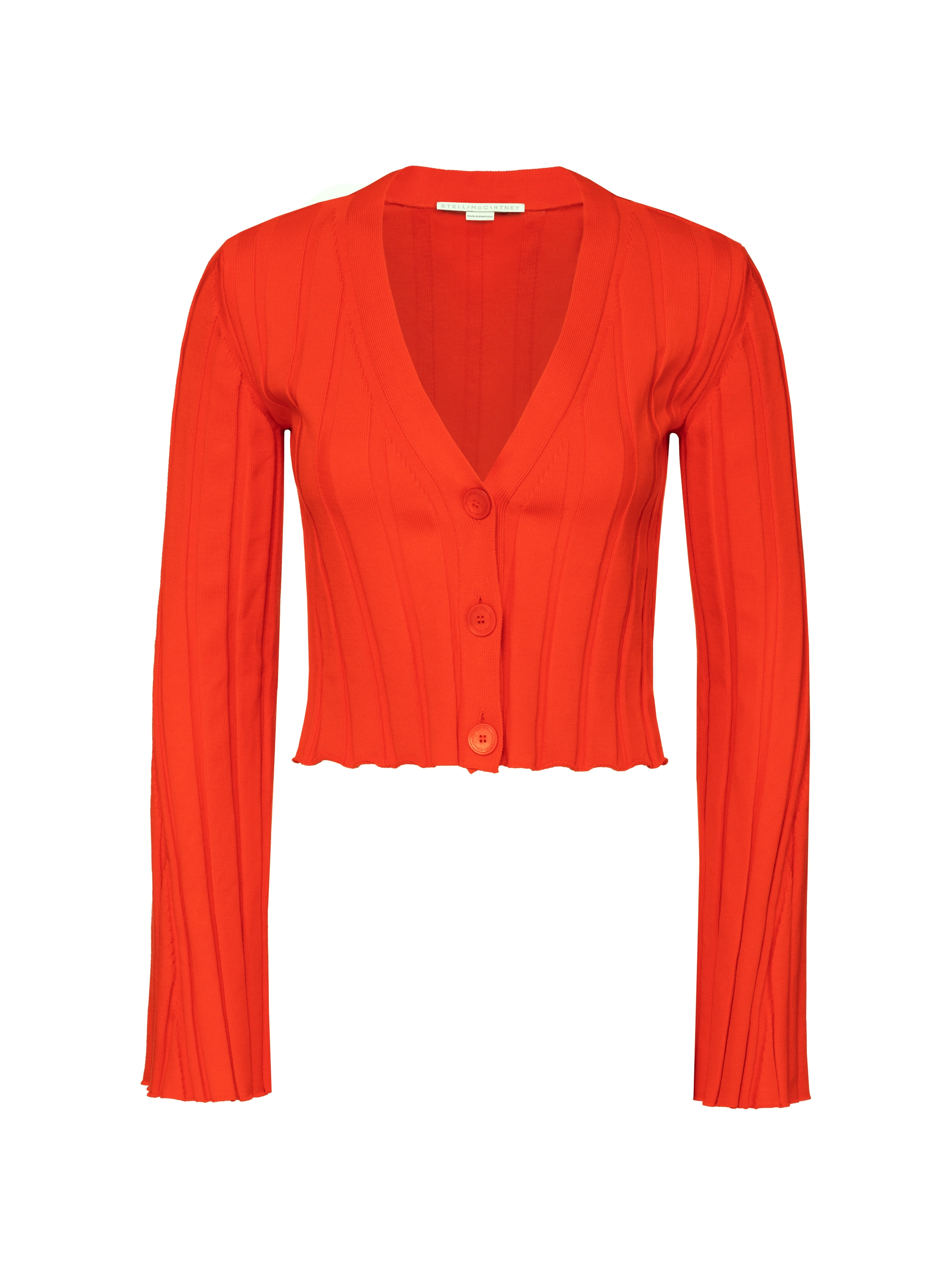 Stella McCartney women's Cropped ribbed cardigan - buy for 178640