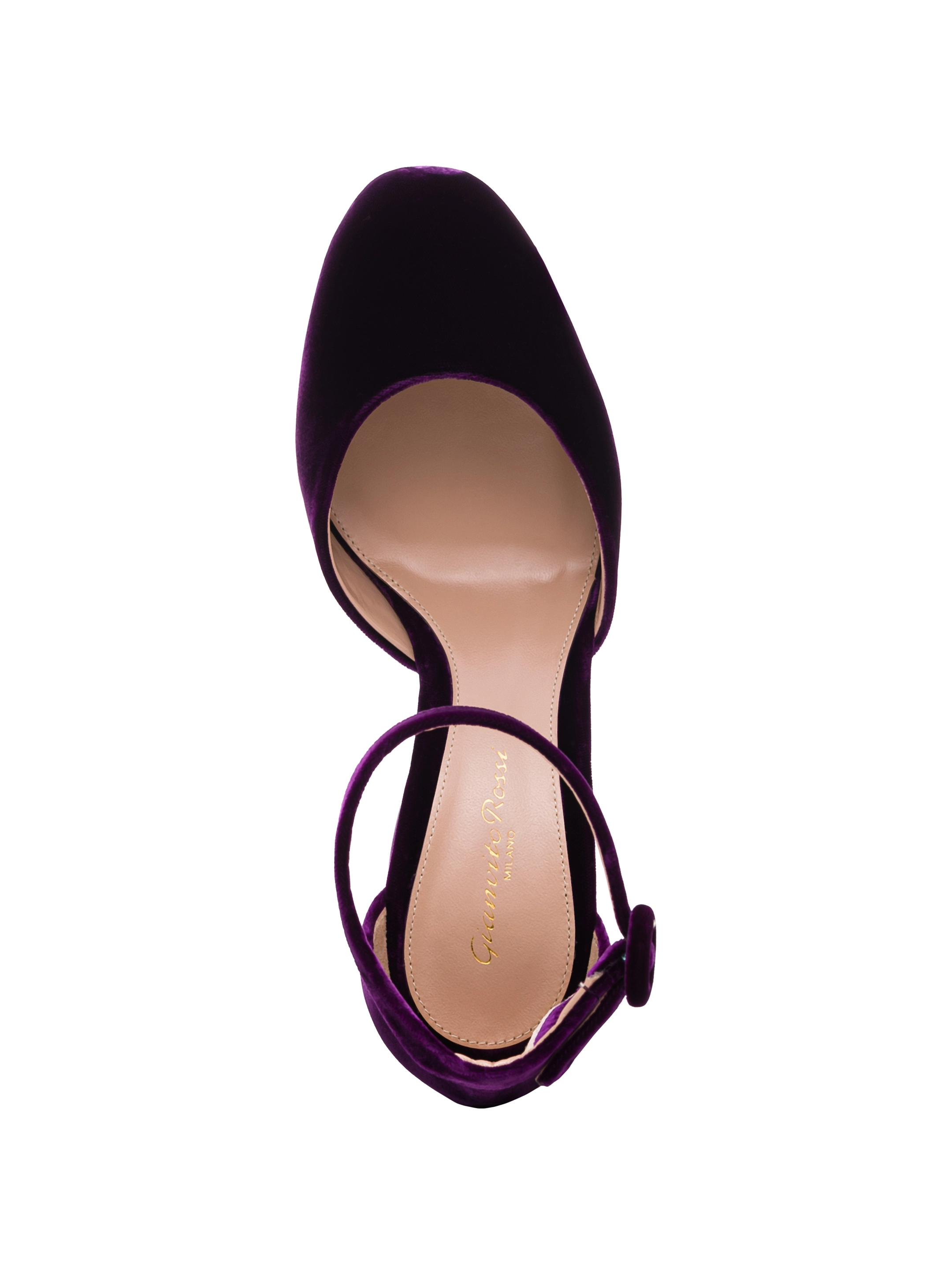 Gianvito Rossi women's HOLLY D'ORSAY velvet pumps - buy for 502400