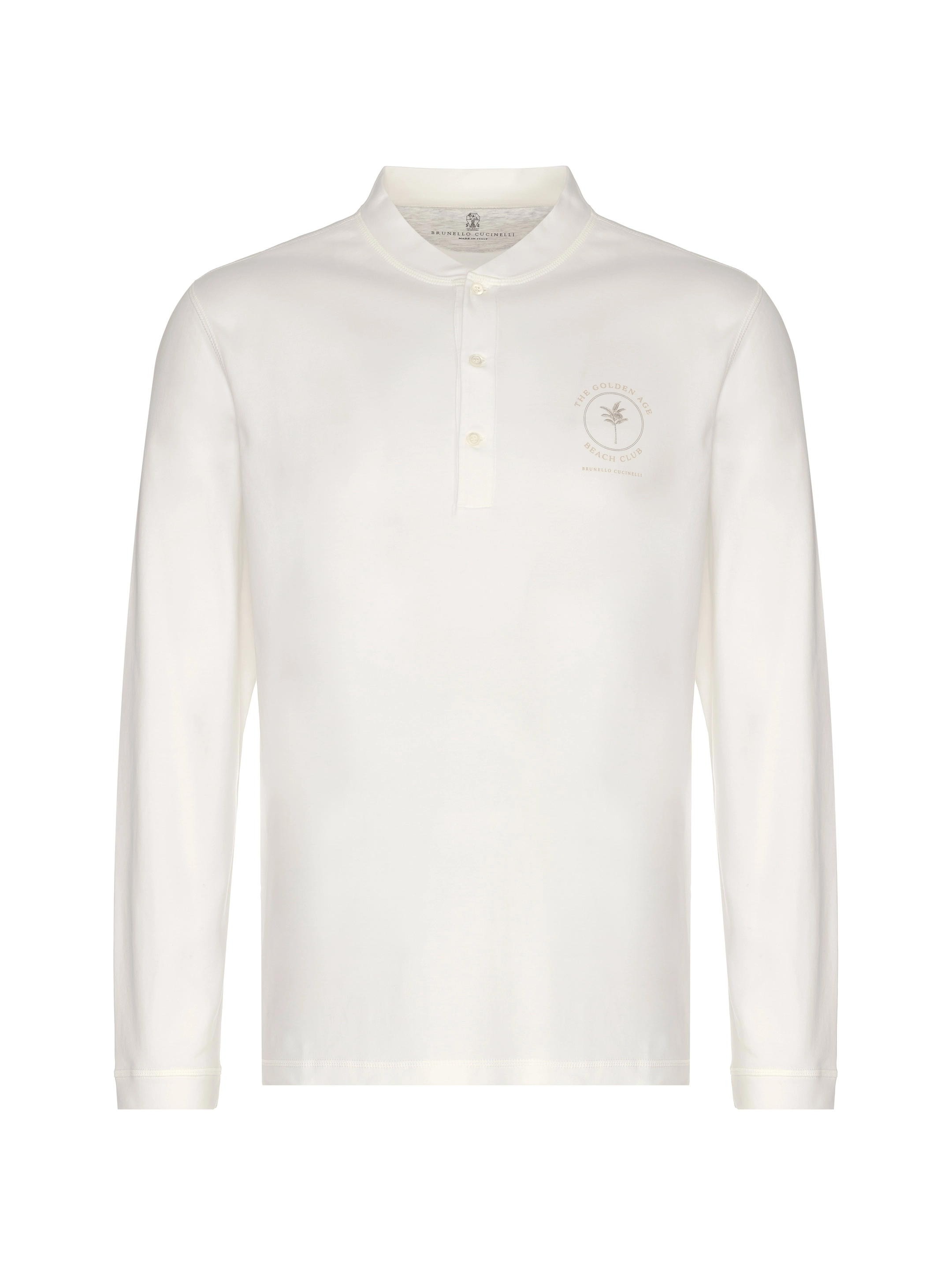 BRUNELLO CUCINELLI コットン 綿 長袖Tシャツ Brunello Cucinelli women's Logo cotton longsleeve - buy for 306540