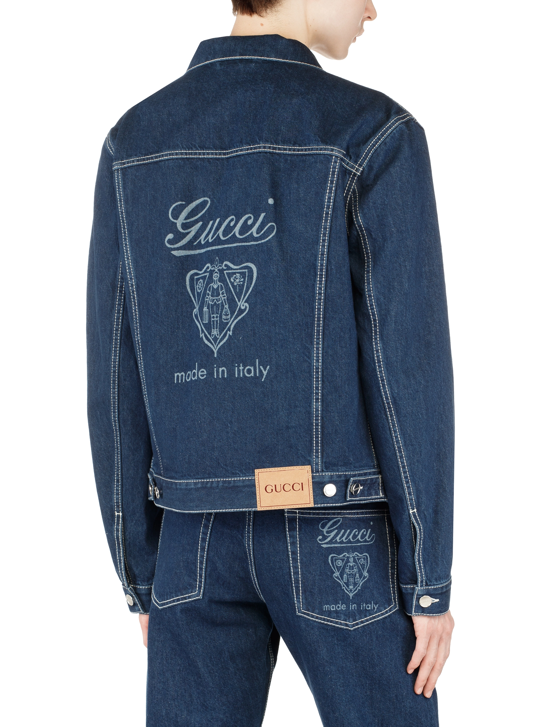 Gucci women's Logo denim jacket - buy for 1394000 KZT in the