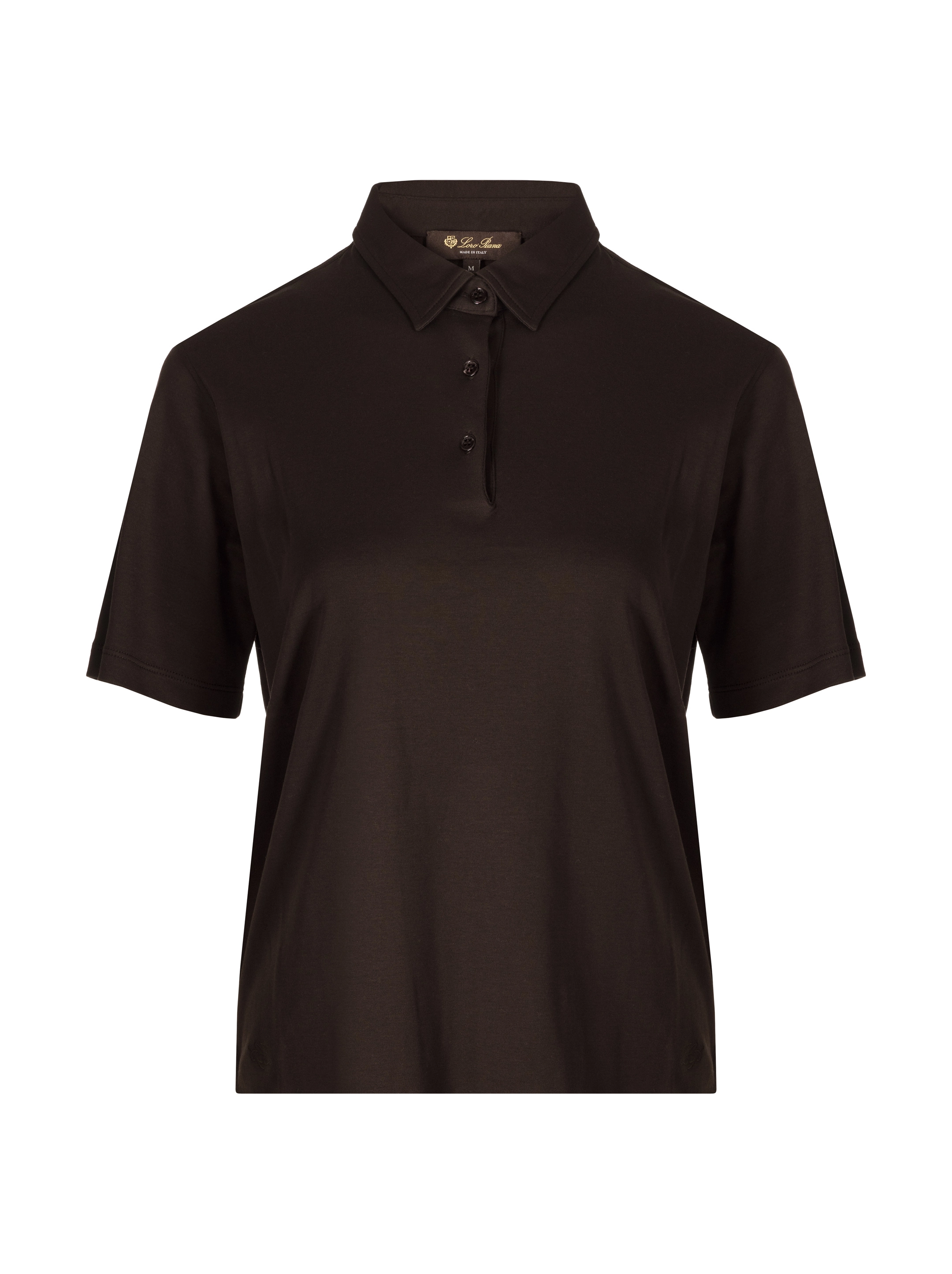 Loro Piana women's Cotton polo with logo - buy for 629000 KZT in