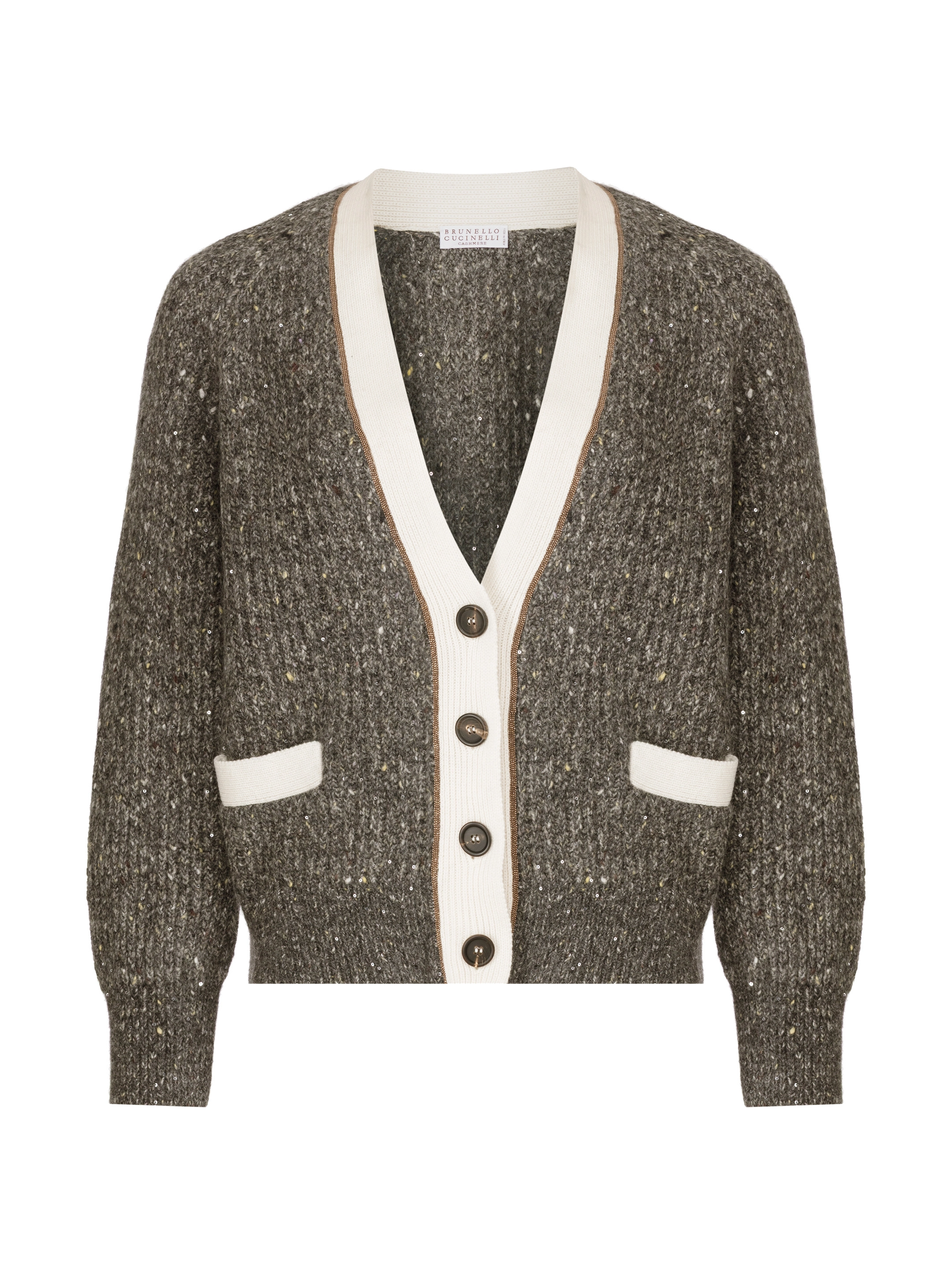 Brunello Cucinelli women's Sequin knitted cardigan - buy for