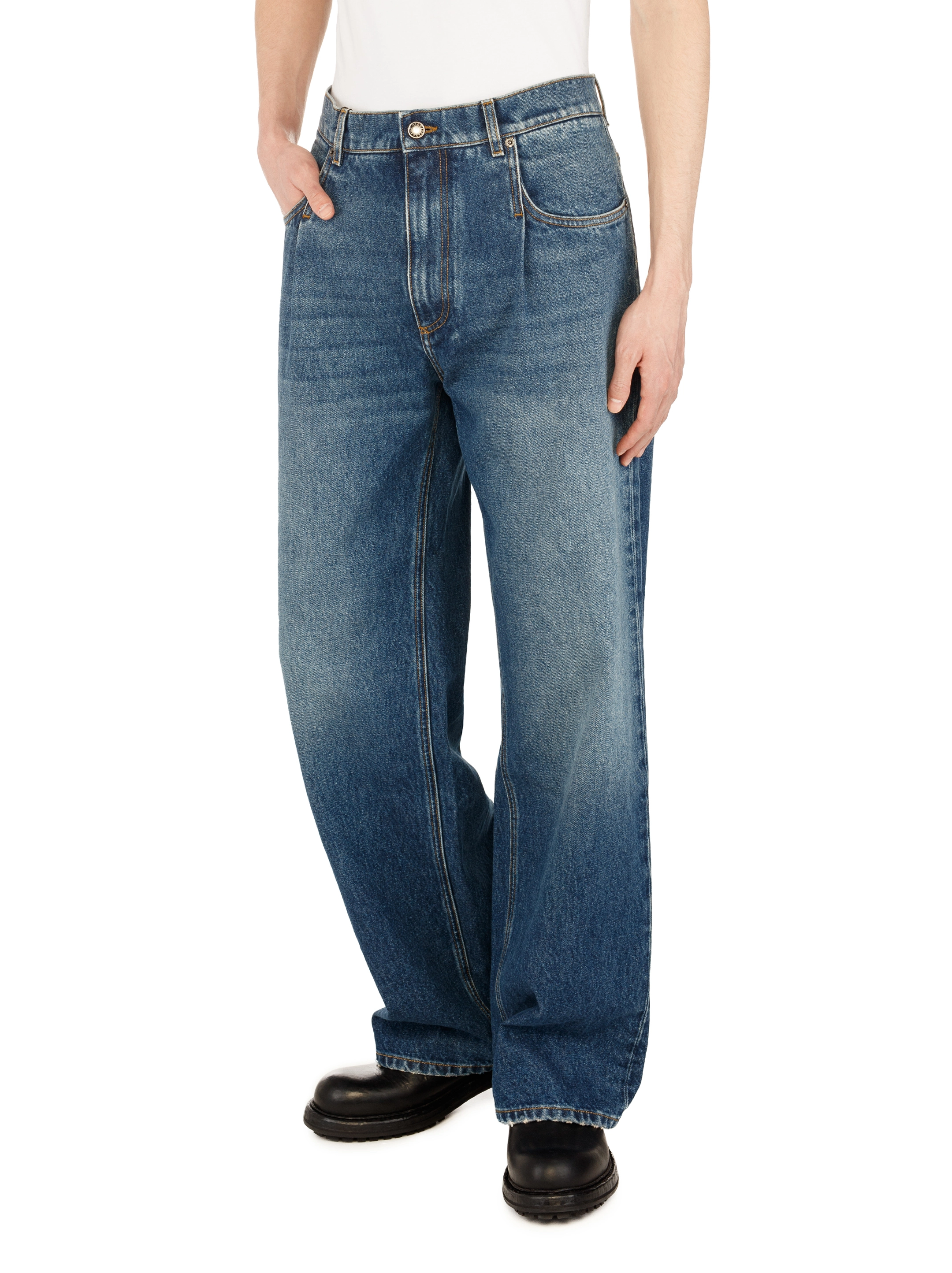Dolce&Gabbana women's Logo wide-leg jeans - buy for 710000 KZT in