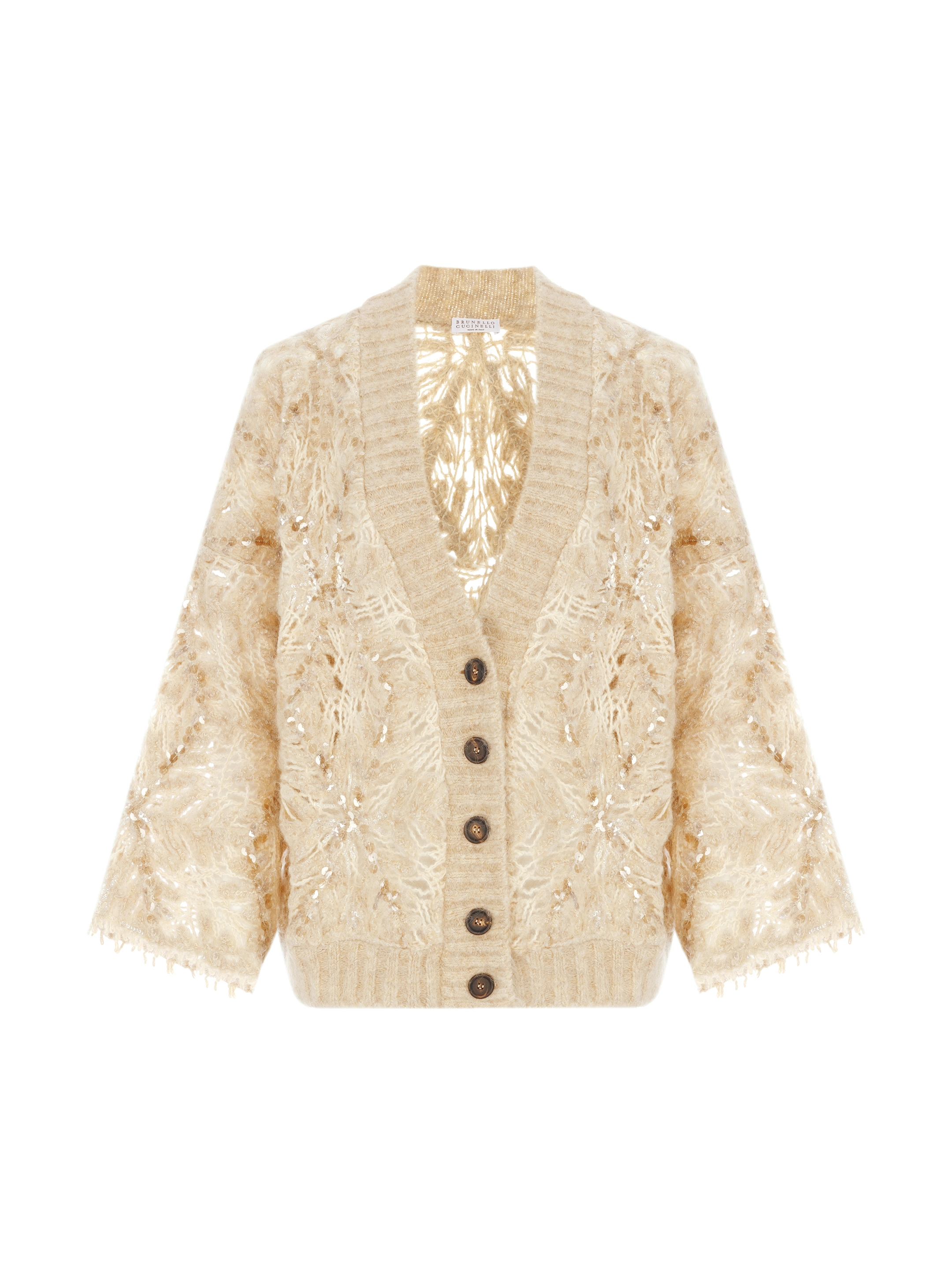 Brunello Cucinelli women's Sequin knitted cardigan - buy for