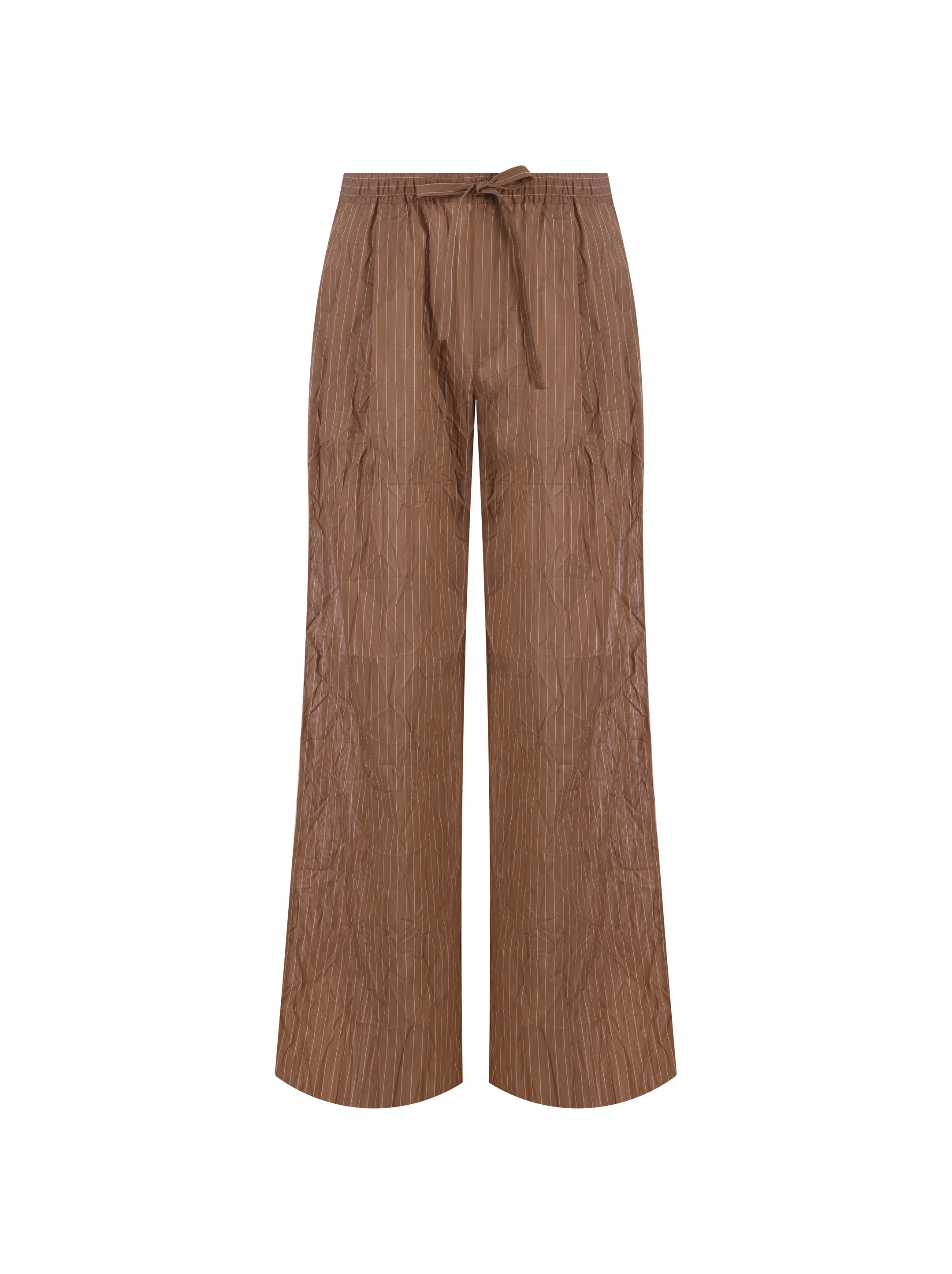 Dolce&Gabbana women's Wide-leg pants with a crinkled effect - buy