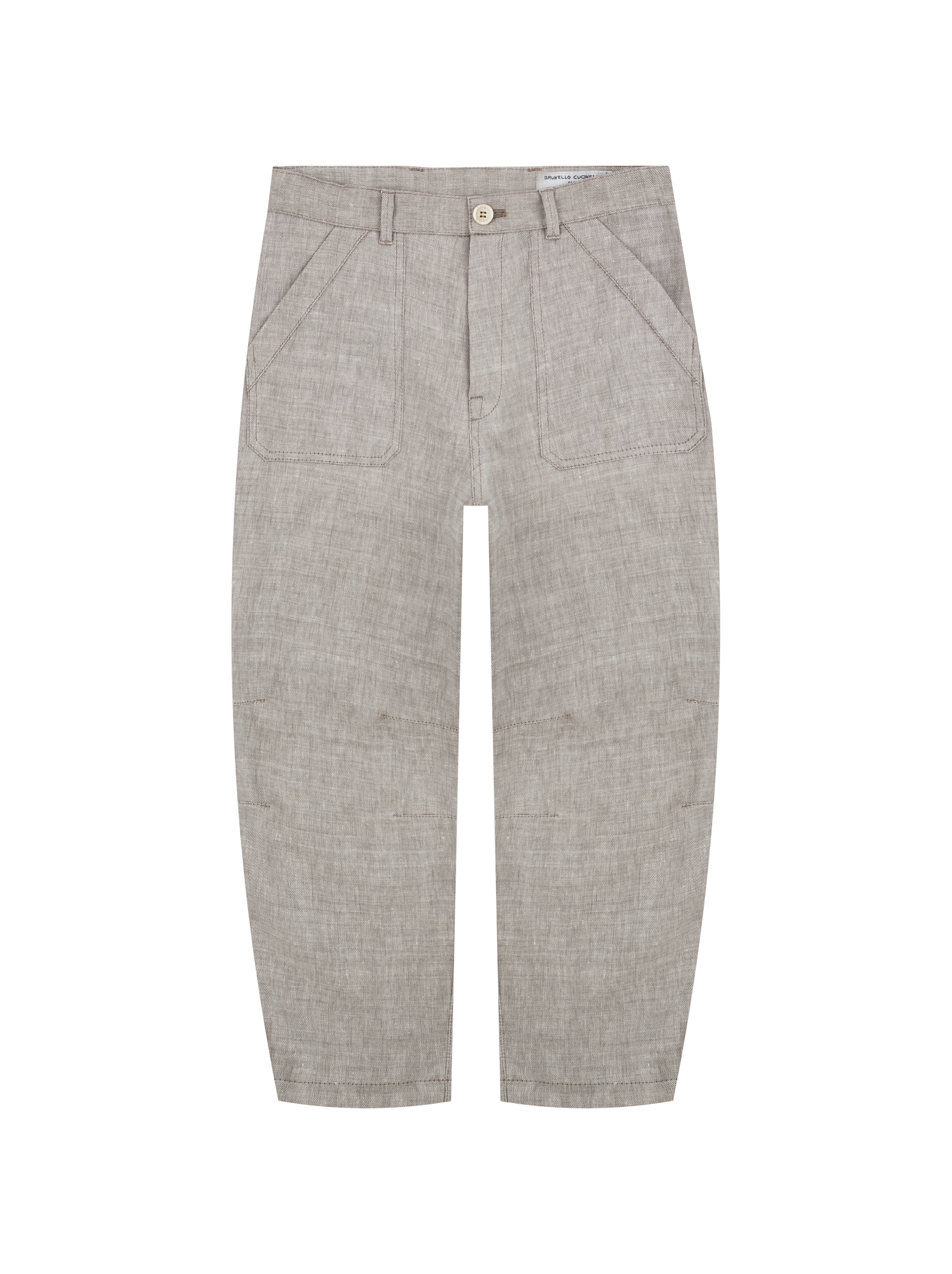 Brunello Cucinelli women's Linen straight leg pants - buy for