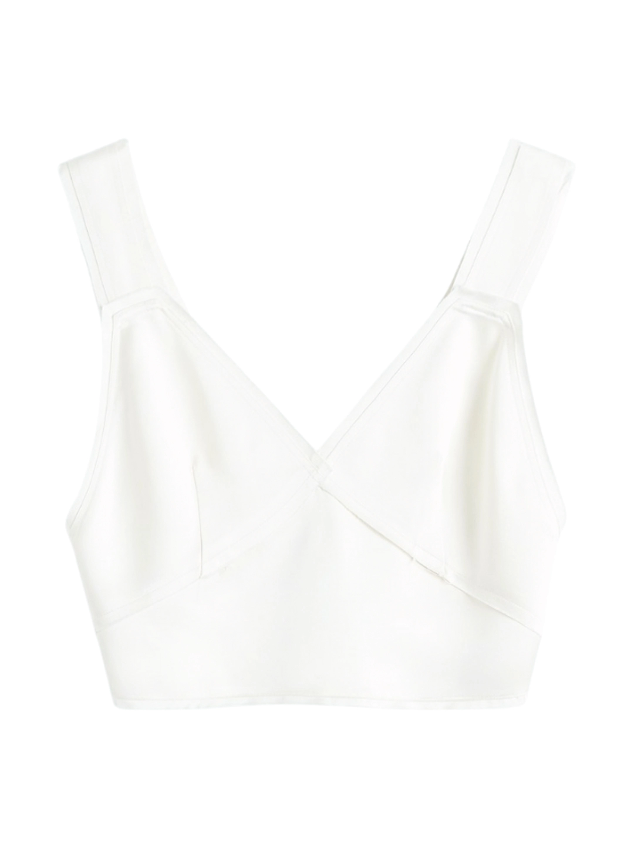 toteme ベアトップ TOTEME women's Cropped satin top - buy for 280275 KZT in the