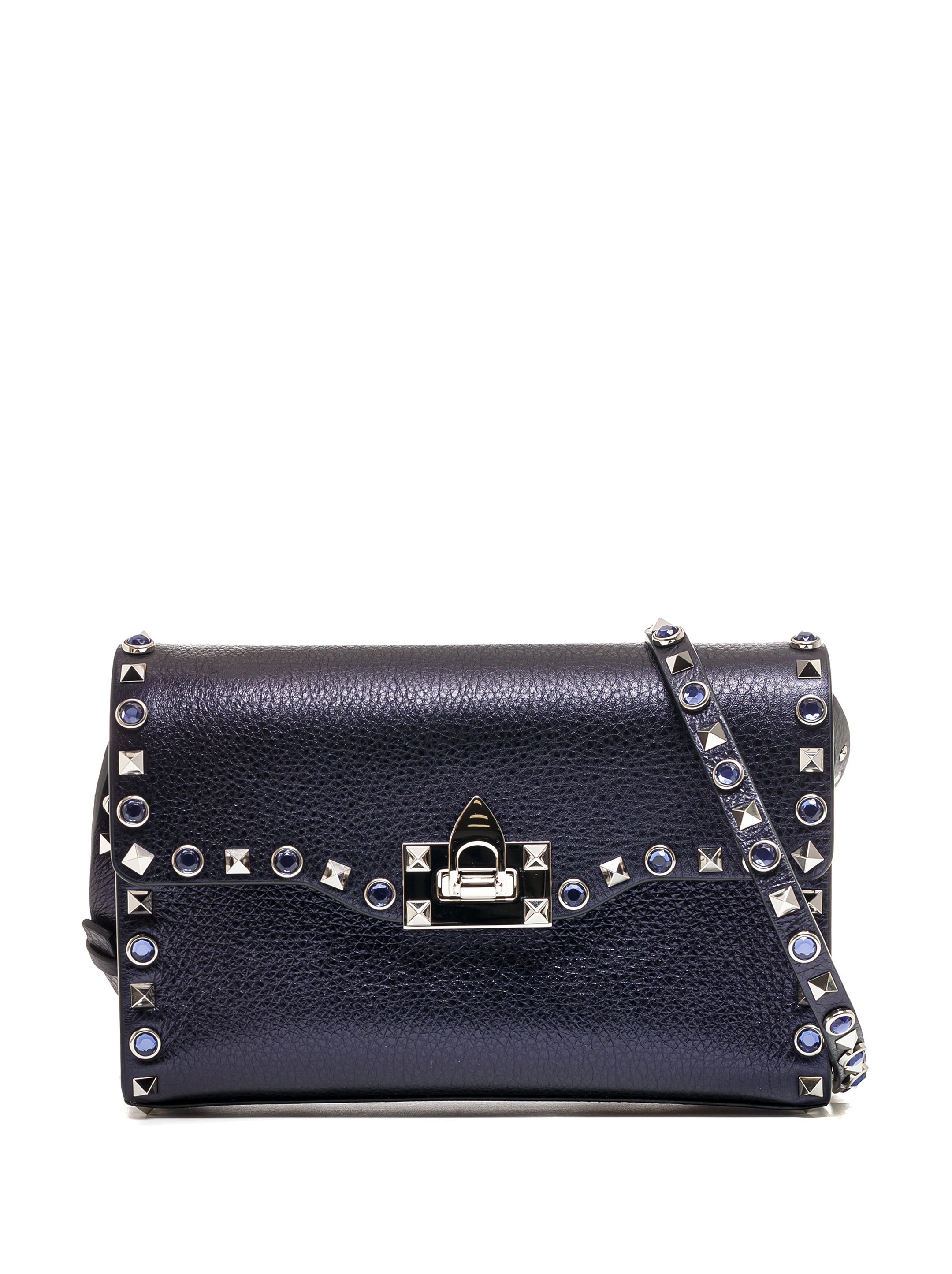 【未使用品箱付き】VALENTINO Black Rockstud　Bag Valentino Garavani women's Rockstud cross body bag - buy for