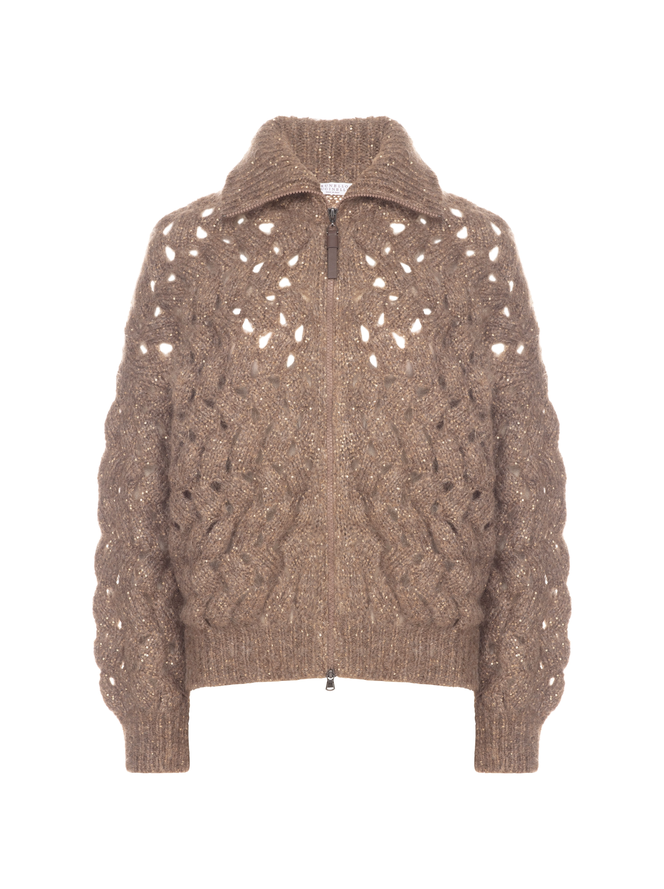 Brunello Cucinelli women's Sequin knitted cardigan - buy for