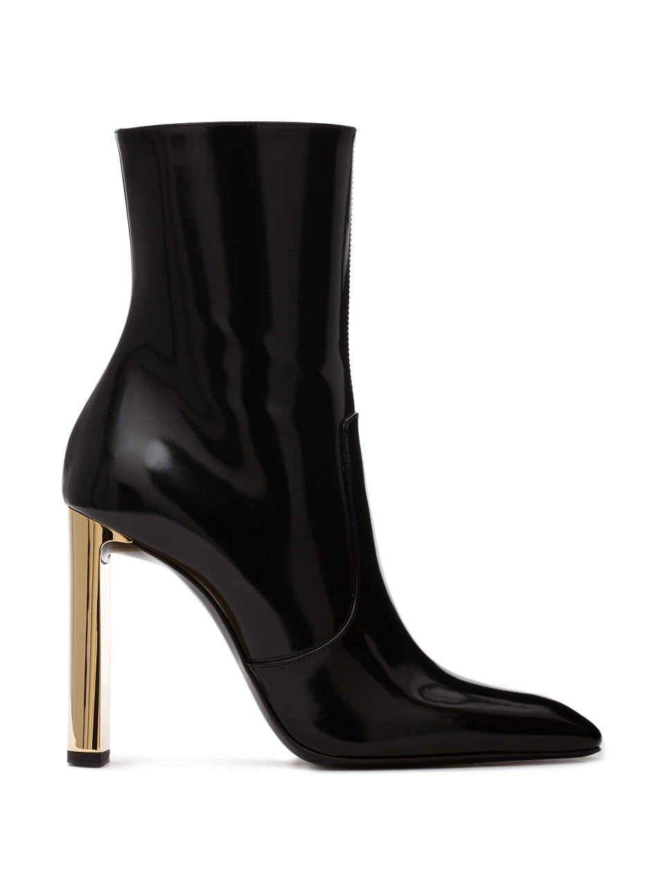 Saint Laurent women's Auteuil patent leather ankle boots - buy for