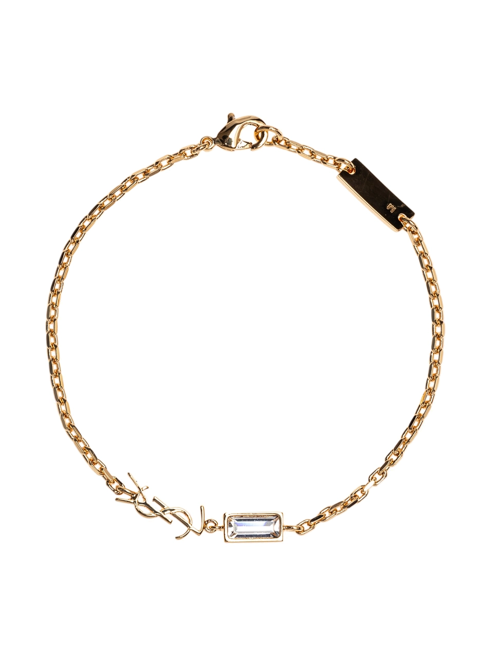 Saint Laurent women's Cassandre chain bracelet - buy for 255300