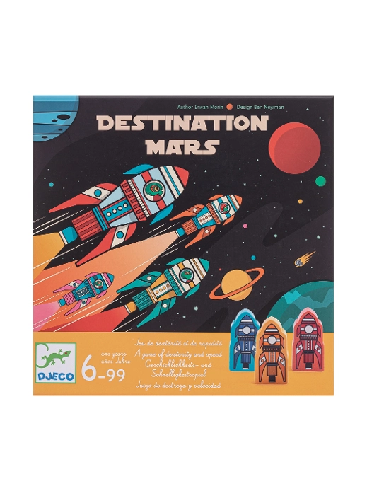 Космическая настольная игра Djeco Destination Mars 