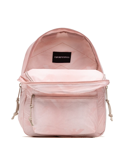 armani mini backpack Exchange Liz Pebble S imitation leather black Designed for daily commutes and city exploration ARMANI EXCHANGE Black Men's Backpacks