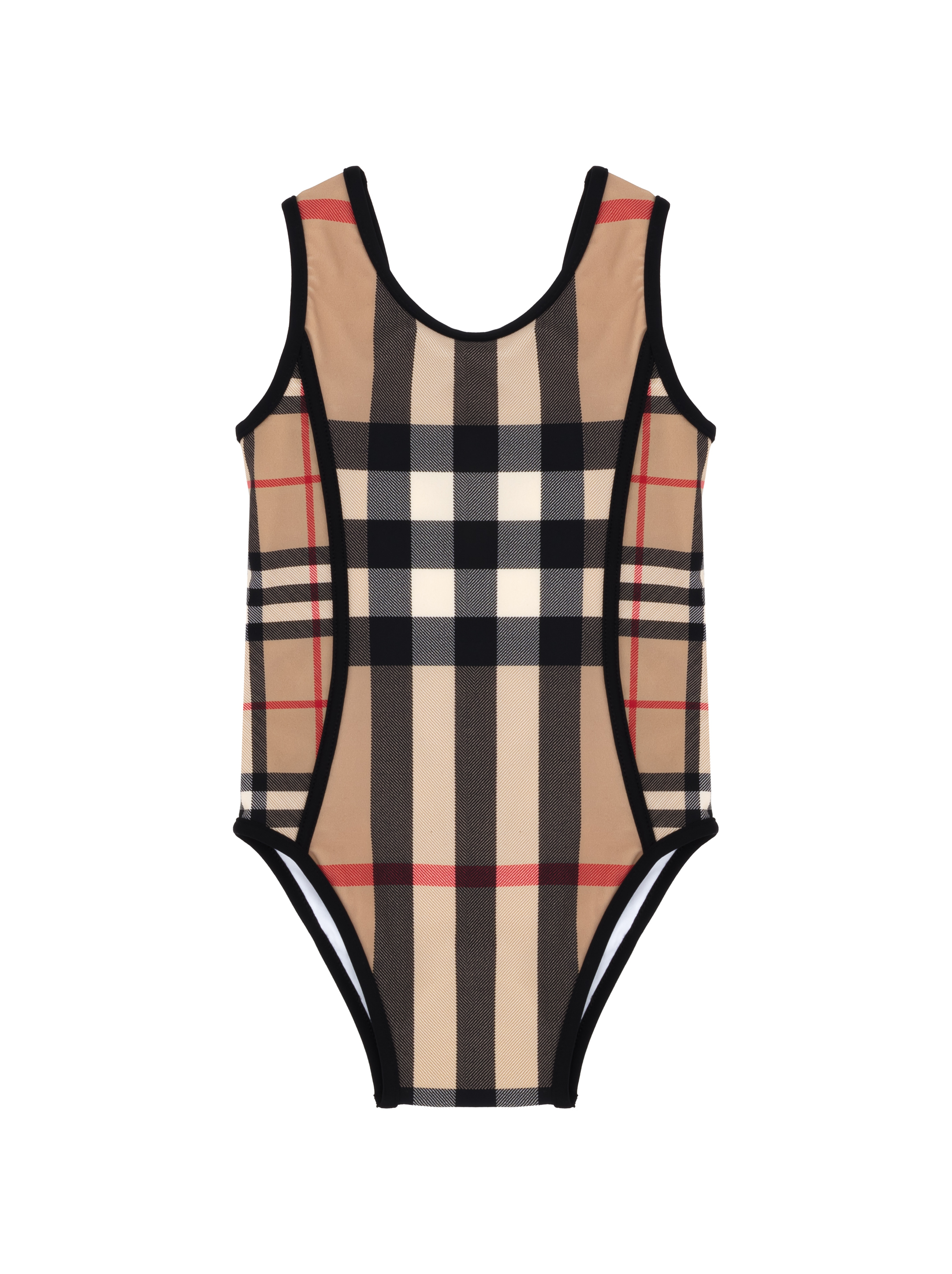 Burberry Vintage Check one-piece swimsuit для новорождённых - buy for  152700 KZT in the official Viled online store, art. 