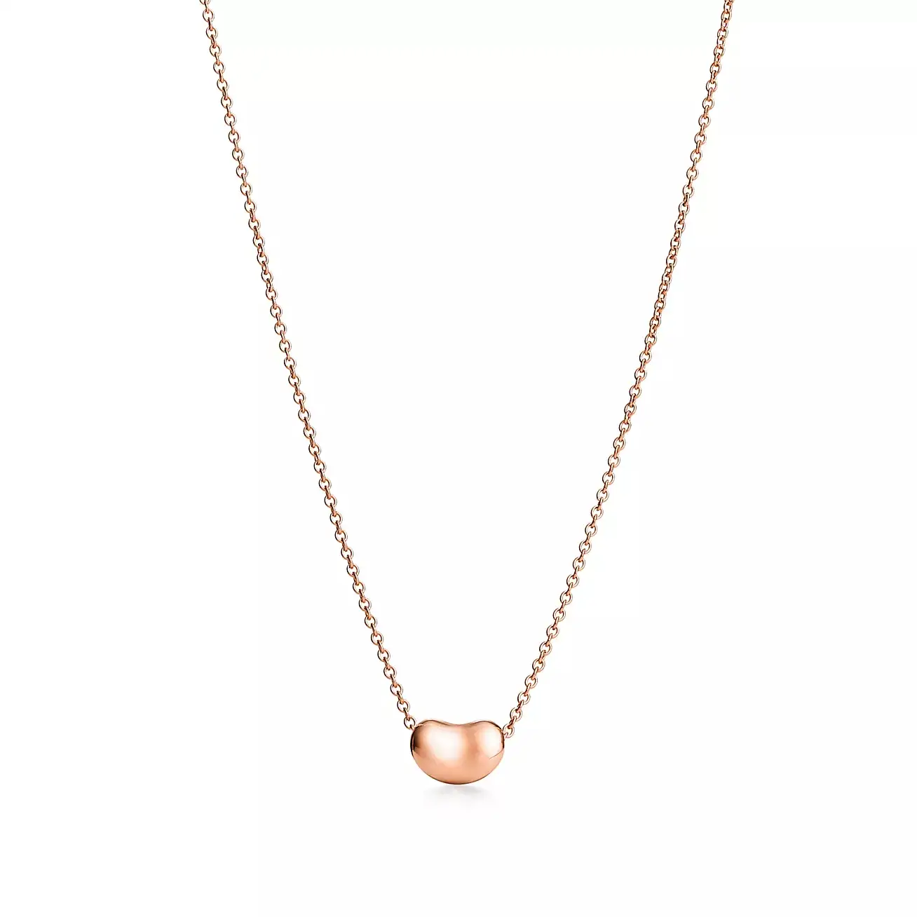 Tiffany & Co. Elsa Peretti® Bean® design Pendant Rose Gold - buy 